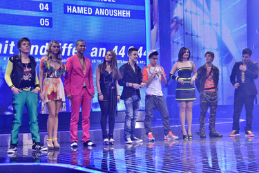 Top 9 Kandidaten der 9. Staffel DSDS