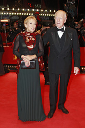 Max von Sydow mit Gattin Catherine Brelet