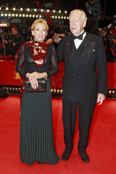 Max von Sydow mit Gattin Catherine Brelet