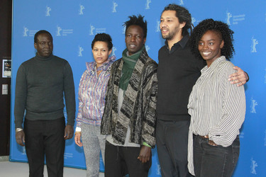 Djolof M'bengue, Anisia Uzeyman, Saul Williams, director Alain Gomis, Aissa Maiga