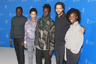Djolof M'bengue, Anisia Uzeyman, Saul Williams, director Alain Gomis, Aissa Maiga