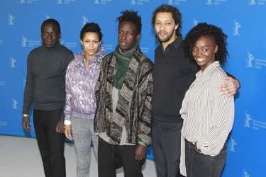 Djolof M'bengue, Anisia Uzeyman, Saul Williams, director Alain Gomis, Aissa Maiga