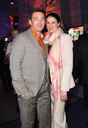 Jan Sosniok mit Feundin Nadine Möllers