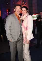 Jan Sosniok mit Feundin Nadine Möllers