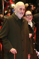 Christopher Lee mit Gattin Gitte