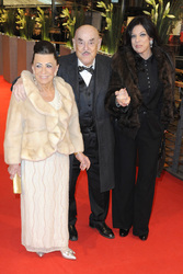 Artur Brauner mit Gattin Maria, Alice Brauner