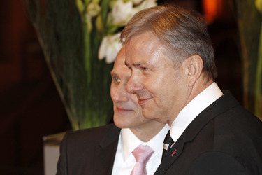 Klaus Wowereit mit Lebensgefährte Jörn Kubicki
