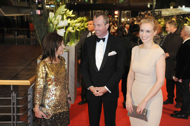 Philip D. Murphy mit Gattin Tammy, Nina Hoss