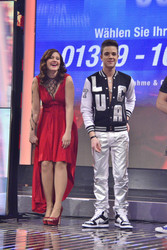 Vanessa Krasniqi, Luca Hänni