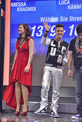 Vanessa Krasniqi, Luca Hänni