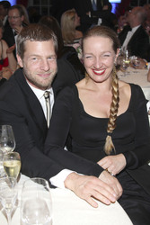 Henning Baum mit Partnerin