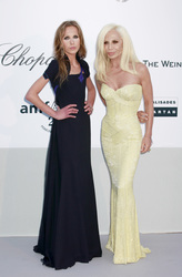 Allegra und Donatella Versace
