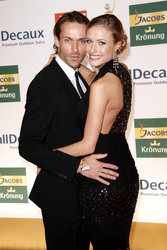 Sven Hannawald mit Freundin Alena Gerber