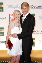 Maxi Arland mit Ehefrau Andrea Klappert