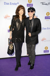 Klaus Meine (Scorpions ) mit Ehefrau Gabi