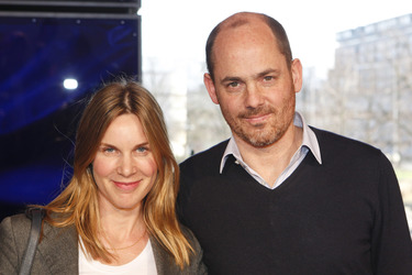 Edward Berger mit Begleitung