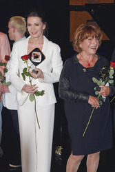 Iris Berben, Hannelore Hoger