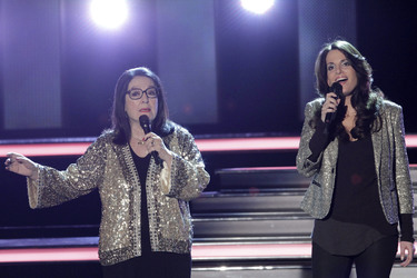 Nana Mouskouri mit Tochter Elena