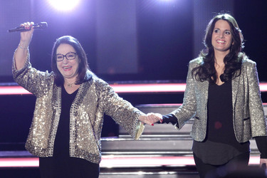 Nana Mouskouri mit Tochter Elena