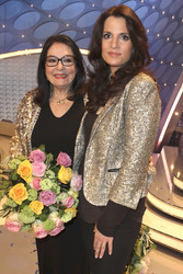 Nana Mouskouri mit Tochter Elena