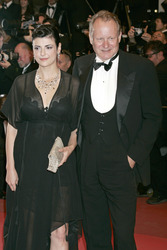 Stellan Skarsgard mit Gattin Megan Everett