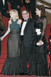 Kirsten Dunst, Lars Von Trier mit Gattin Bente Froge