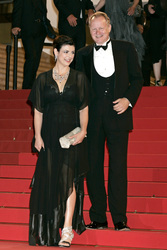 Charlotte Gainsbourg, Kirsten Dunst, Lars Von Trier mit Gattin Bente Froge