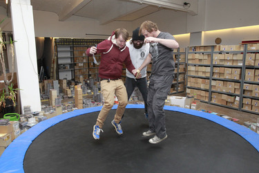 Andreas 'Becks' Becker, Sascha Eigner, Marco 'Hont' Hontheim (Jupiter Jones)