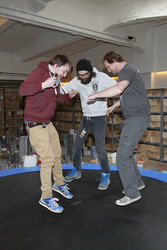 Andreas 'Becks' Becker, Sascha Eigner, Marco 'Hont' Hontheim (Jupiter Jones)