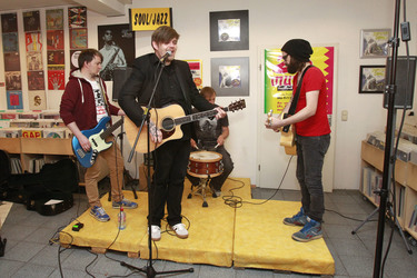 Andreas 'Becks' Becker, Nicholas Müller, Marco 'Hont' Hontheim, Sascha Eigner (Jupiter Jones)