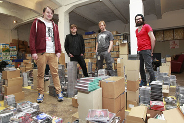 Andreas 'Becks' Becker, Nicholas Müller, Marco 'Hont' Hontheim, Sascha Eigner (Jupiter Jones)