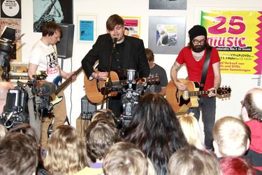 Andreas 'Becks' Becker, Nicholas Müller, Marco 'Hont' Hontheim, Sascha Eigner (Jupiter Jones)