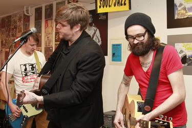 Andreas 'Becks' Becker, Nicholas Müller, Sascha Eigner (Jupiter Jones)