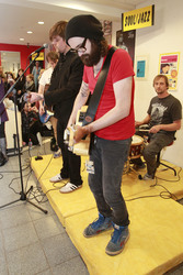 Andreas 'Becks' Becker, Nicholas Müller, Sascha Eigner, Marco 'Hont' Hontheim (Jupiter Jones)