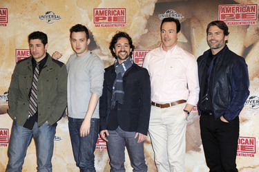 Jason Biggs, Eddie Kaye Thomas, Thomas Ian Nicholas, Chris Klein, Seann William Scott