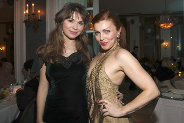 Viola Möbius mit Freundin Inna Demchuk