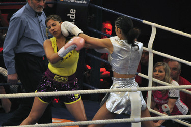 Indira Weis, Micaela Schäfer, Regina Halmich