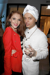 Julian F.M. Stoeckel mit Fleur Georgina Bülowius