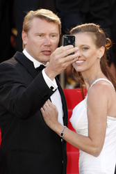 Mika Häkkinen mit Freundin Marketa Kromotova