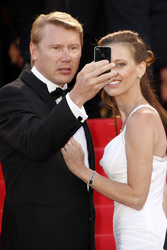 Mika Häkkinen mit Freundin Marketa Kromotova