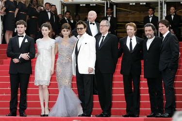 Sam Claflin, Astrid Bergès-Frisbey, Penélope Cruz, Johnny Depp, Geoffrey Rush, Jerry Bruckheimer, Ian McShane, Rob Marshall