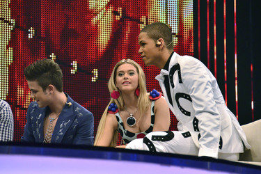 Luca Hänni, Fabienne Rothe, Jesse Ritch