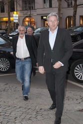 Klaus Wowereit mit Lebensgefährten Jörn Kubicki