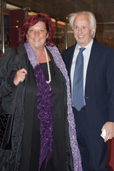 Regina Ziegler mit Begleitung