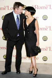 Alec Baldwin mit seiner Verlobten Hilaria Thomas