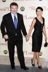 Alec Baldwin mit seiner Verlobten Hilaria Thomas