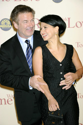 Alec Baldwin mit seiner Verlobten Hilaria Thomas