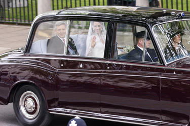 Catherine 'Kate' Middleton mit ihrem Vater Michael Middleton