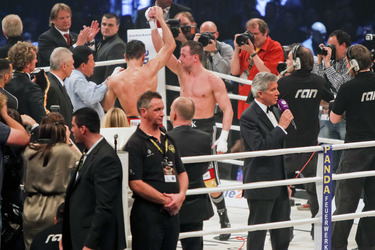 Felix Sturm, Sebastian Zbik, Michael Buffer