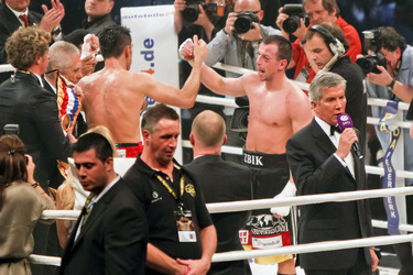 Felix Sturm, Sebastian Zbik, Michael Buffer